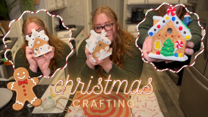 Holiday Crafting | Gingerbread House