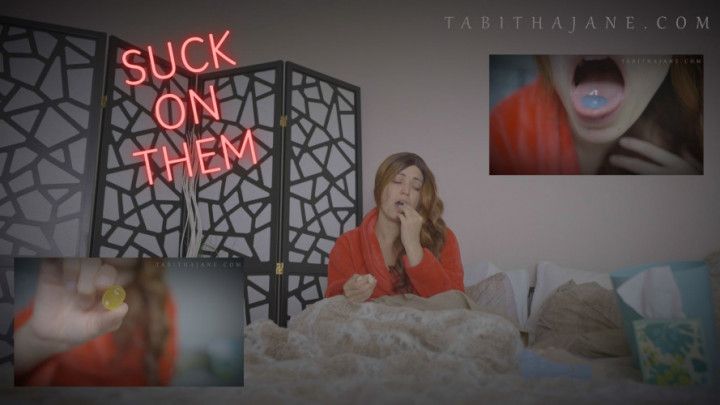 Bitchy GF Makes You Suck Used Cough Drops