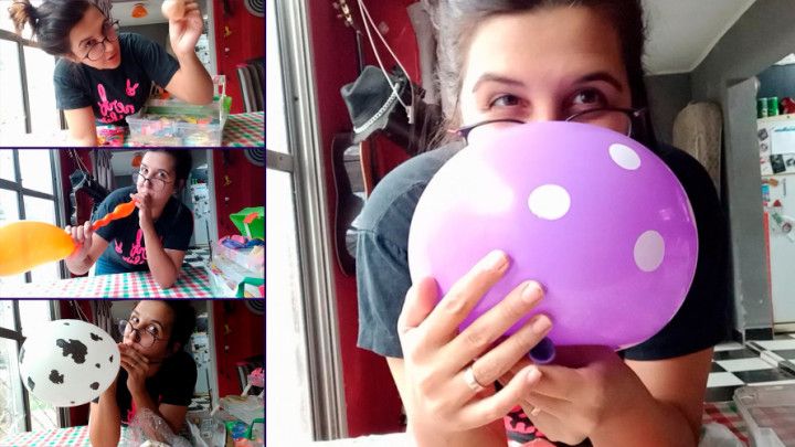 Showing my happy balloon storage box - SFW - Bunny Looner