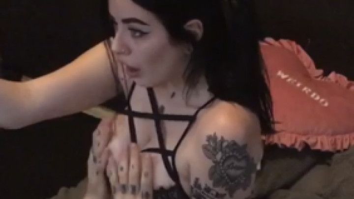 Handheld ride, fuck and cumshot