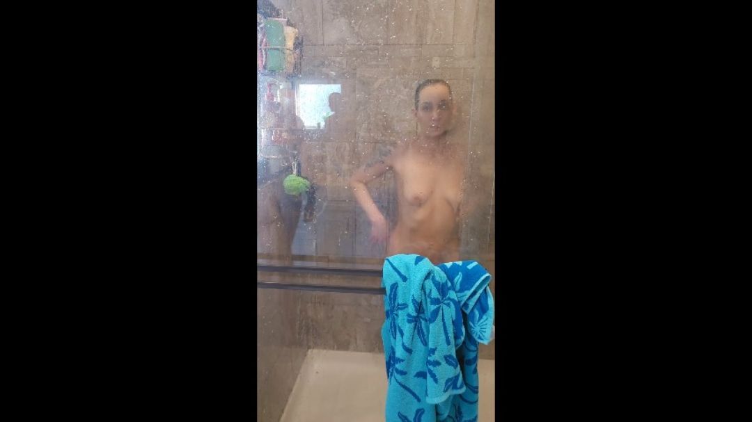 Shower and towel fetish