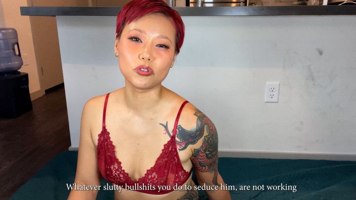 Saggy Tits Humiliation, Feminization in Korean