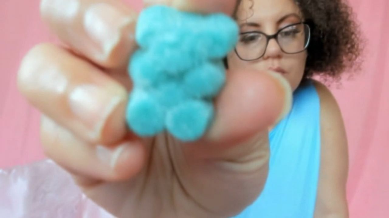 Sweet Tooth Seduction: Indulging in a Blue Candy Fantasy
