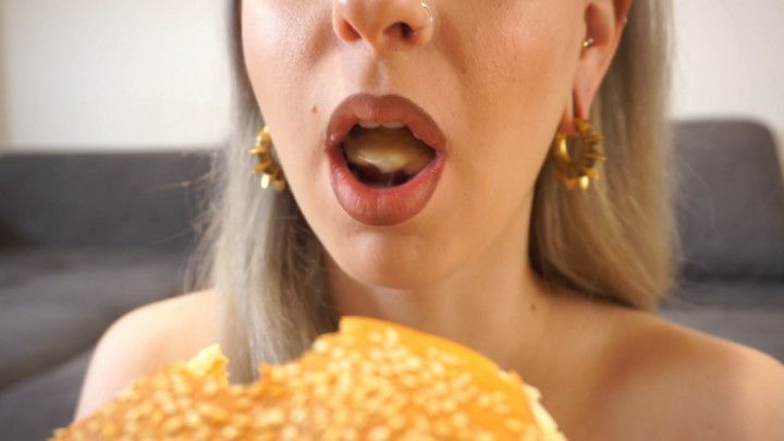 4k mukbang, burping, farting