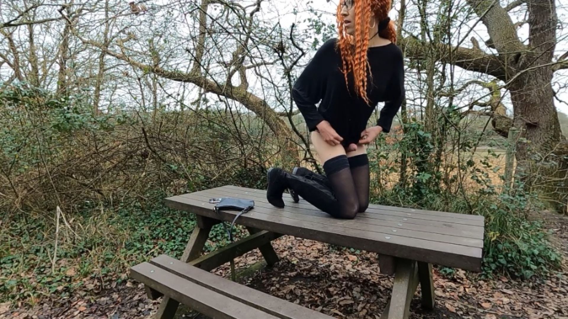 Crossdressers very public service