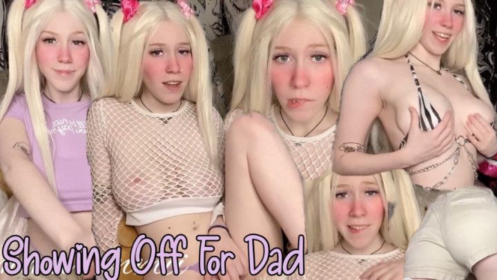 Showing Off For Step-Dad