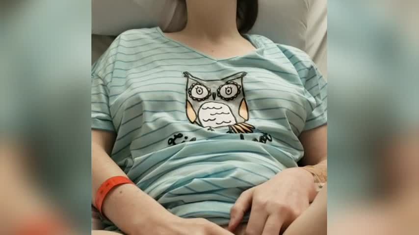 Sexy teen masturbating to climax