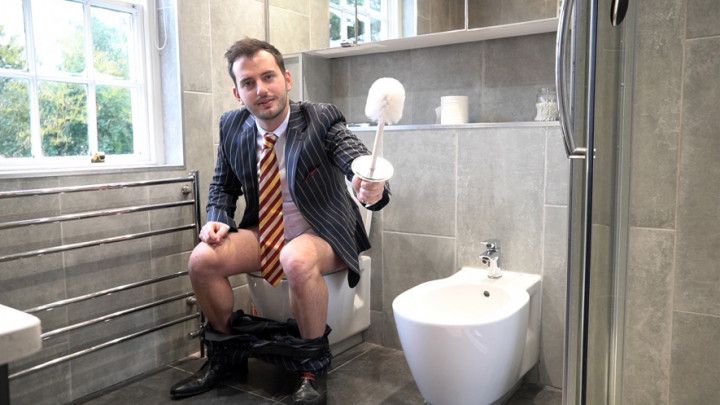 Making my Boss my Toilet Slave