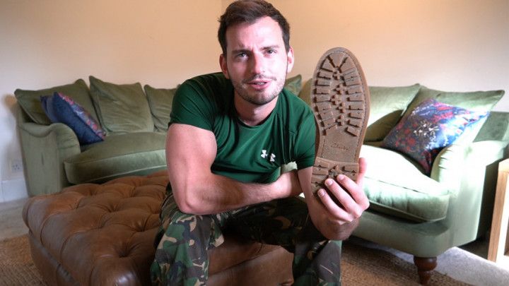 Reunion: Military Alpha and Femboy - Foot Domination