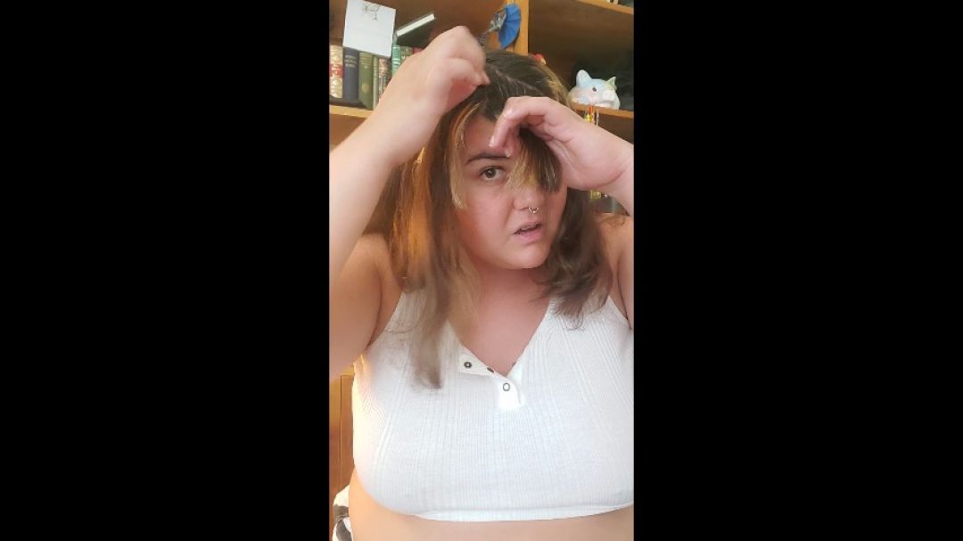 Botched Bangs Hair Cut and Trim