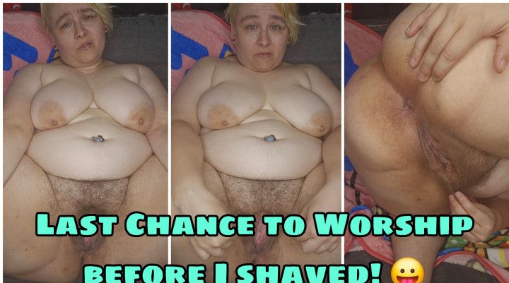 Chubby Hairy Pussy Worship