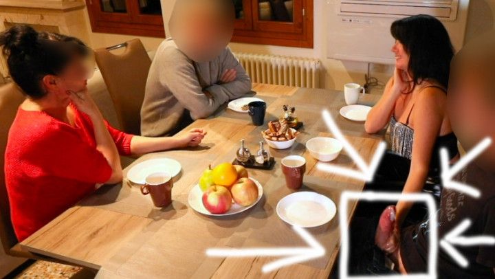 OMG! I PULLED OUT HIS COCK IN RESTAURANT IN PUBLIC