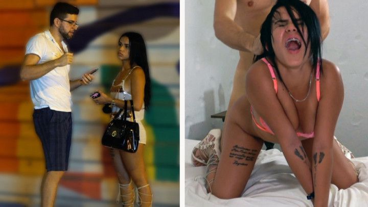 Showing No Mercy To A Colombian Teen