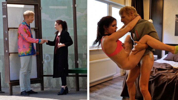 OLD MAN Fucking A BUBBLE BUTT TEEN