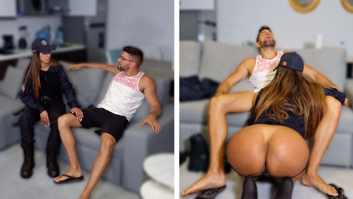 Huge ASS Mexican Police Gets Fucked