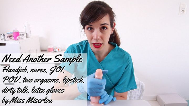 Need another sample - Nurse handjob JOI
