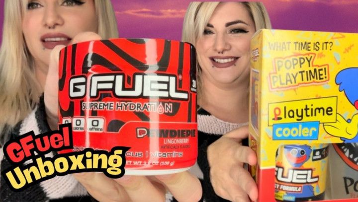 Gfuel Unboxing and testing review