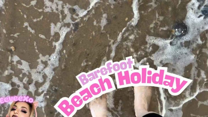 Barefoot Walking on the Beach SFW