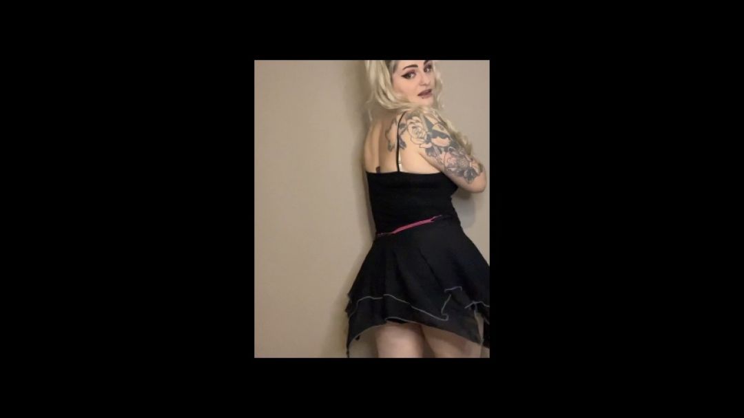 Trying on my favourite dresses and skirts clip 1