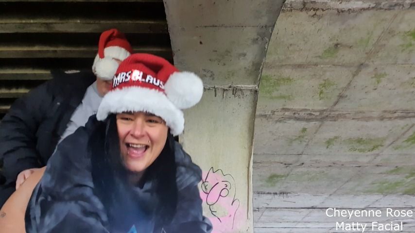 Public Fun with Christmas Cheyenne