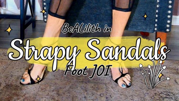 Strappy Sandals Foot JOI