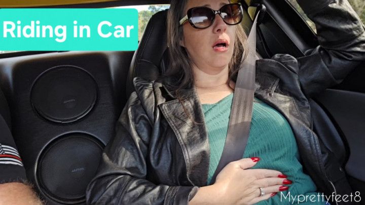 Lady Burping in a Dodge Viper