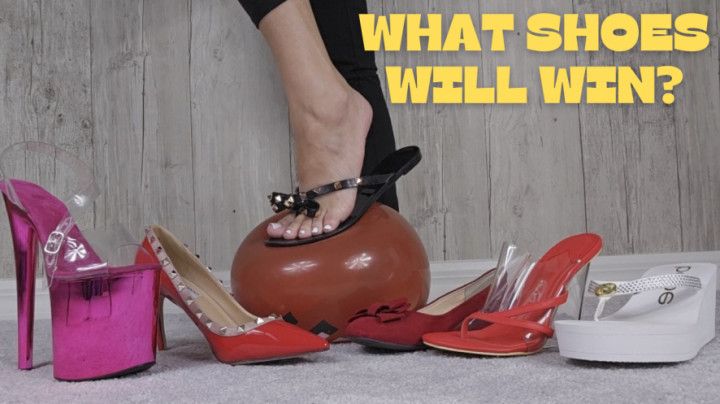 Balloon Pop Experiment Using Different Shoes