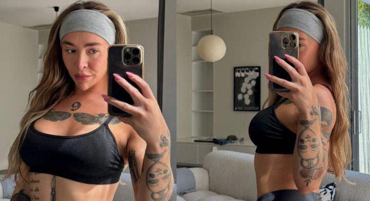 POST GYM - LEGGINGS FAT ASS AND ALL THINGS GIRL COCK