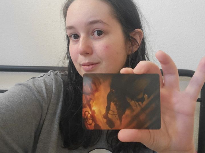 Nerdy Girl Opening MTG Packs