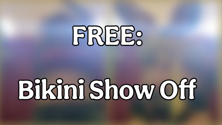 FREE Bikini Try On and Modeling SFW