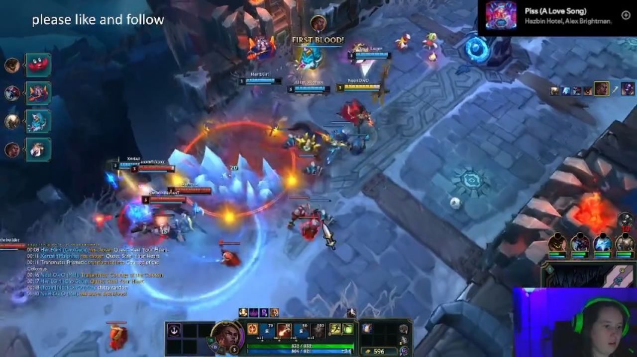 Carrying on Mel in League of Legends