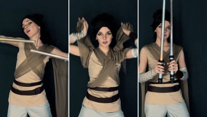 Star Wars - Rey Skywalker Cosplay - Dance