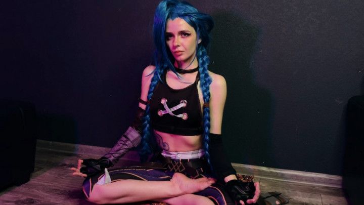 Jinx Cosplay - Arcane - Sexual training