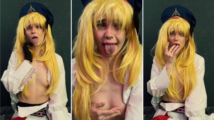 Artoria Caster - Silly Ahegao Face - FGO Cosplay