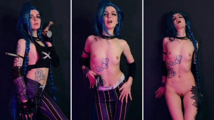 Jinx Cosplay - Arcane - Striptease