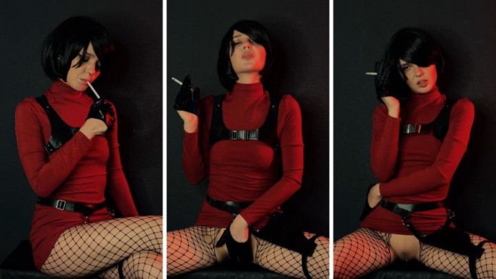 Ada Wong - Residen Evil Cosplay - Smoke and Tease