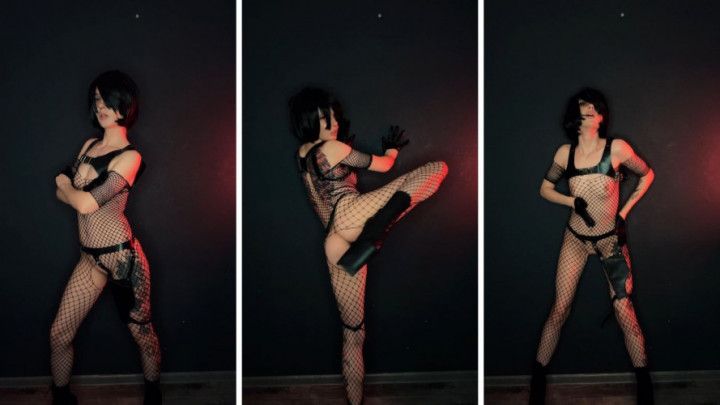 Ada Wong - Residen Evil Cosplay - Naked Dancing