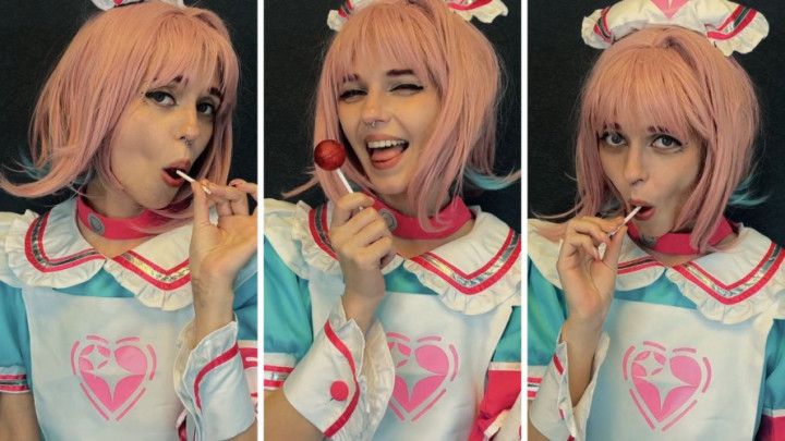 Cinderella Nurse - Idolmaster Cosplay - Lolipop Licking