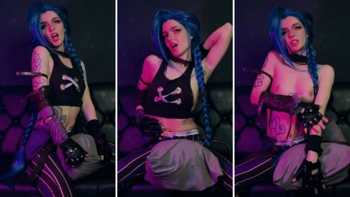 Jinx Cosplay - Arcane - Pillow Rider