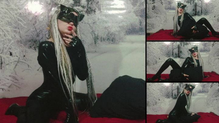 CatWoman cosplay - Fuck my pillow