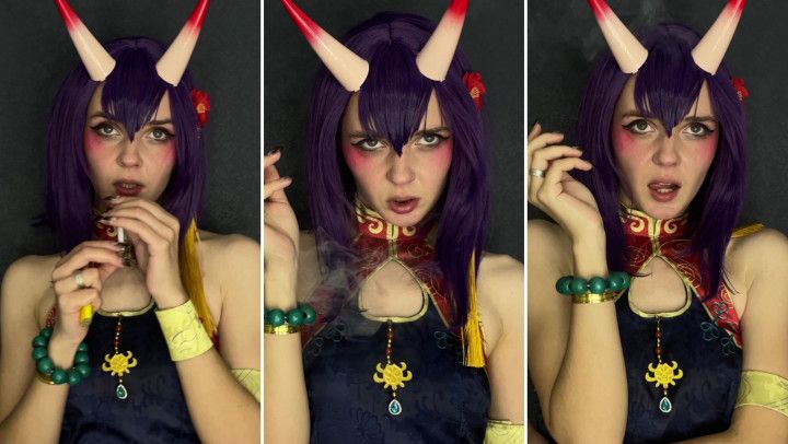 Shuten-doji - Sexy Smoker - FGO Cosplay