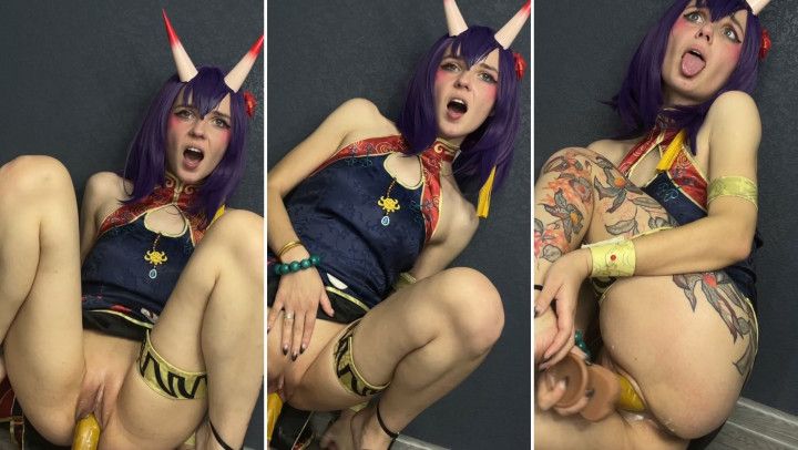 Shuten-doji - Dildo Fucking - FGO Cospla