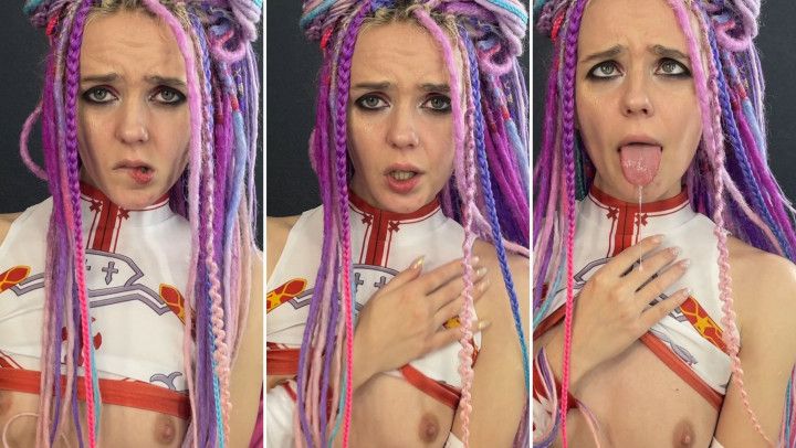 Asuna Yuuki - Silly Ahegao Face