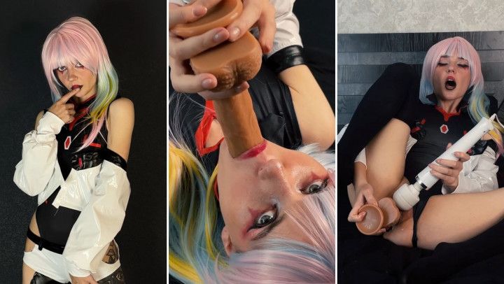 Cyberpunk - Blowjob, Anal, Pussy Fucking and Dildo Play