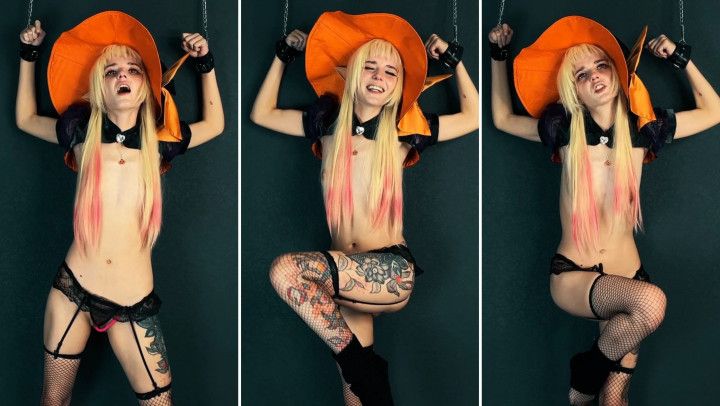 Marin Kitagawa - Witch - Chains and orgasm