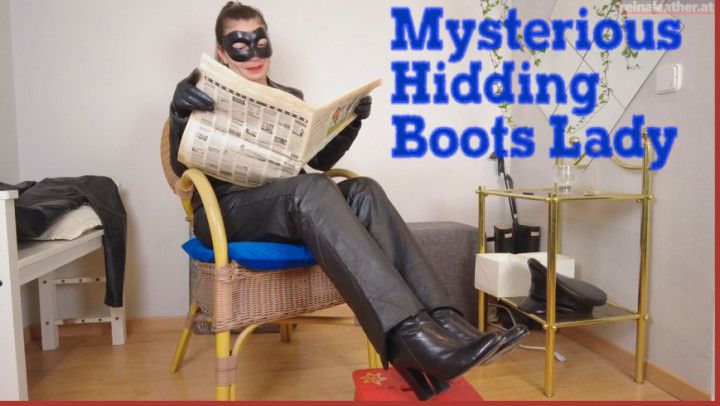 Myterious hidding boots lady - Isabella Shine