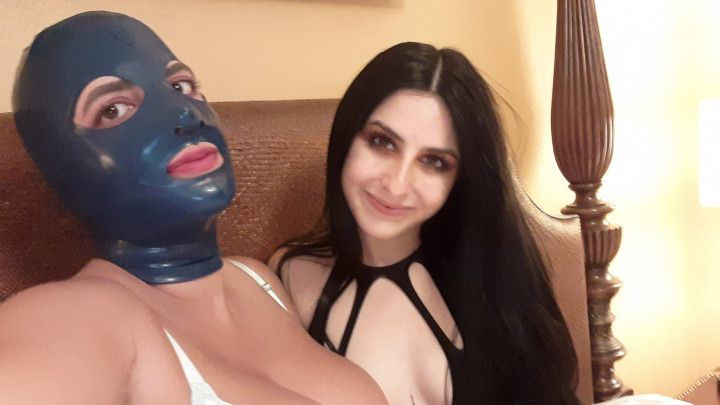 Kaitlyn begs Rough w Sarah &amp; Guys prt 1