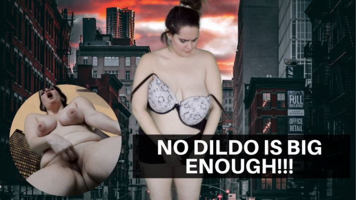Unaware Giantess Grows & Destroys City