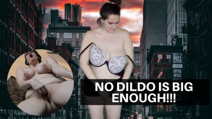 Unaware Giantess Grows & Destroys City