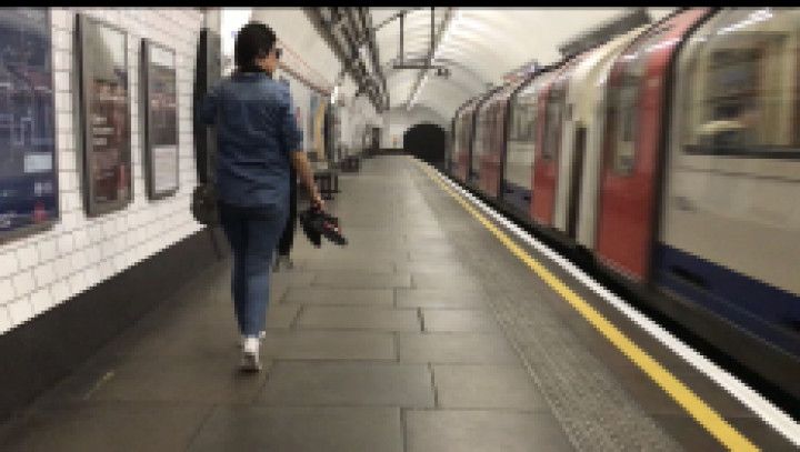 Dirty socks tube station